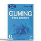GUMING Energy Koffein Kaugummi mit Guarana und Vitaminen in Geschmacksrichtung Minze Menthol Eukalyptus